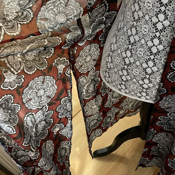 Forever 21 sheer beach cover up size Medium - Picture 3 of 9